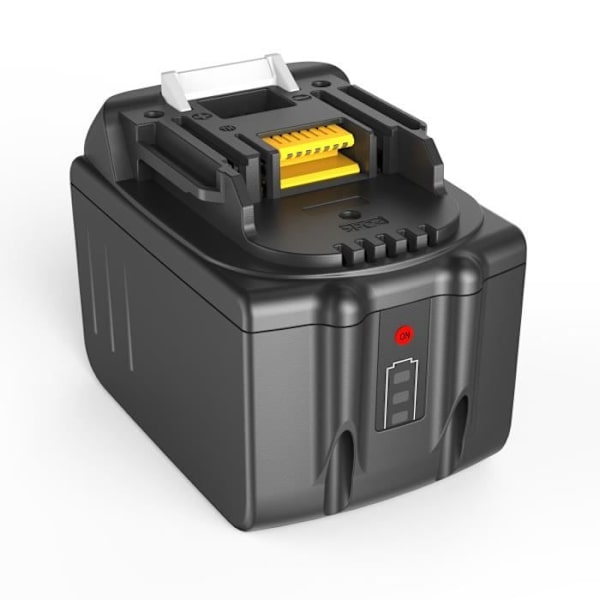 Udskiftningsbatteri kompatibelt til Makita BL1830 BL1830B BL1835 BL1840 BL1840B BL1845 BL1850 BL1850B 18V 9Ah 9000mAh Li-ion svart