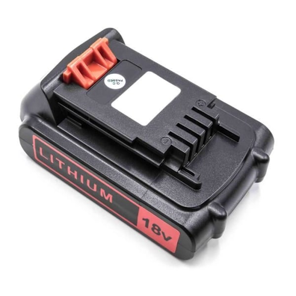 vhbw Batteri kompatibelt med Black & Decker STC1820CM, STC1820PCB, STC1840EPC elværktøj (2000mAh Li-ion 18 V)