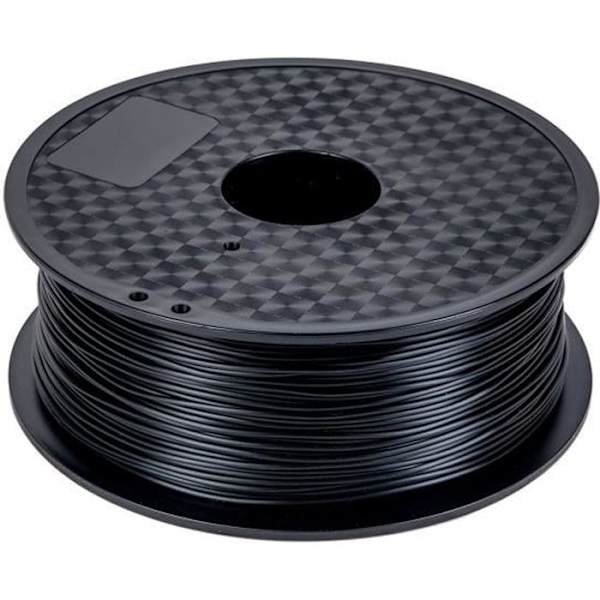 PLA filament 1,75 mm 1 kg Til 3D printer | Sort filament 3D print
