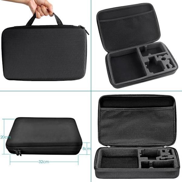 58-i-1 Action Camera Accessories Kit til GoPro Hero 4/5 Session, Hero 1/2/3/3+/4/5, SJ4000/5000, Nikon og Sony Sport DV