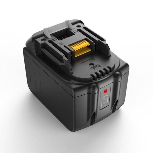 Udskiftningsbatteri kompatibelt til Makita BL1830 BL1830B BL1835 BL1840 BL1840B BL1845 BL1850 BL1850B 18V 9Ah 9000mAh Li-ion svart