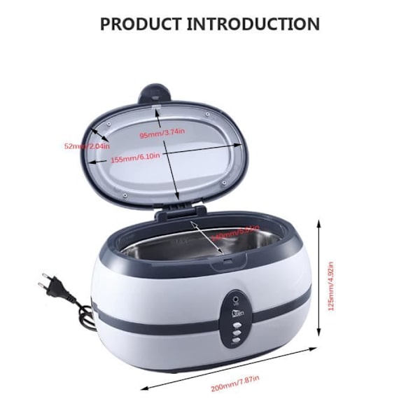 Ultralydsrens - Uden - Multi-Purpose Device til briller eller smykker