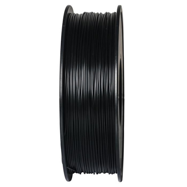PLA 3D-printerfilament sort 1,75 mm udskrivningsmaterialer 0,02 mm tilstopningsfri filtringsfri boblefri