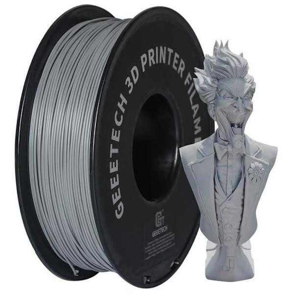 PLA Filament Grå 1,75 mm 1 kg ledning til 3D-printer, 2,2 LBS 1 kg 1 spole 0,02 mm høj præcision
