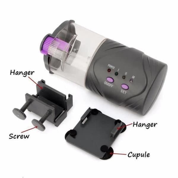 Glife10651-Automatisk Foderdispenser til Fisk Akvariefoder My17183