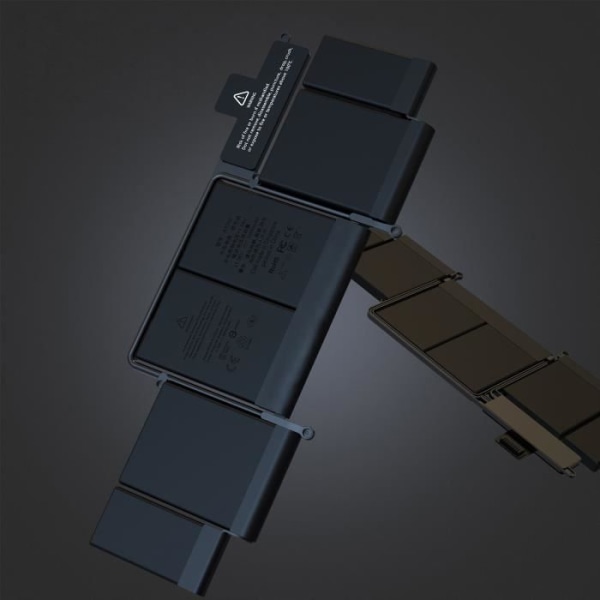 A1582 laptop batteri til MacBook Pro 13" A1502 2015 Svart