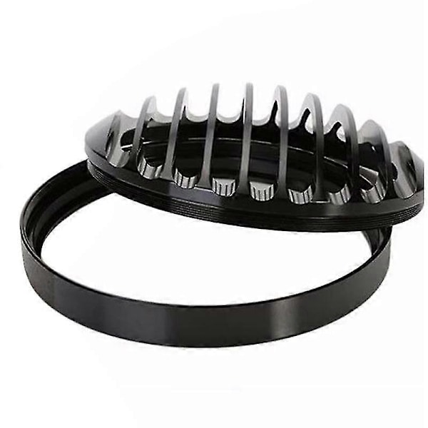 For XL 883 Iron 1200 04-14 Custom XL1200C 1200 Motorcykel 5 3/4 tommer CNC LED Forlygte Grill Dæksel