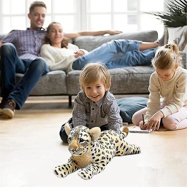 Gepard Plyschdjur Leopards Nalle Leksaker Present Till Flickor Pojkar