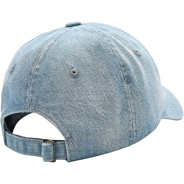 Mænd Kvinder Almindelig Bomuld Justerbar Vasket Twill Lav Profil Baseball Cap Hat