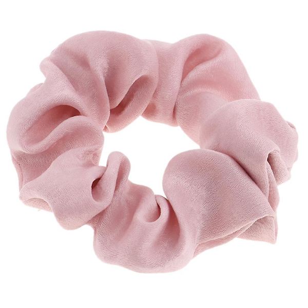 Silk Feel -hiuspanta Elastisilla Hiustarrat Pehmeä Hiusnauha Poninhäntäpidike Vaaleanpunainen
