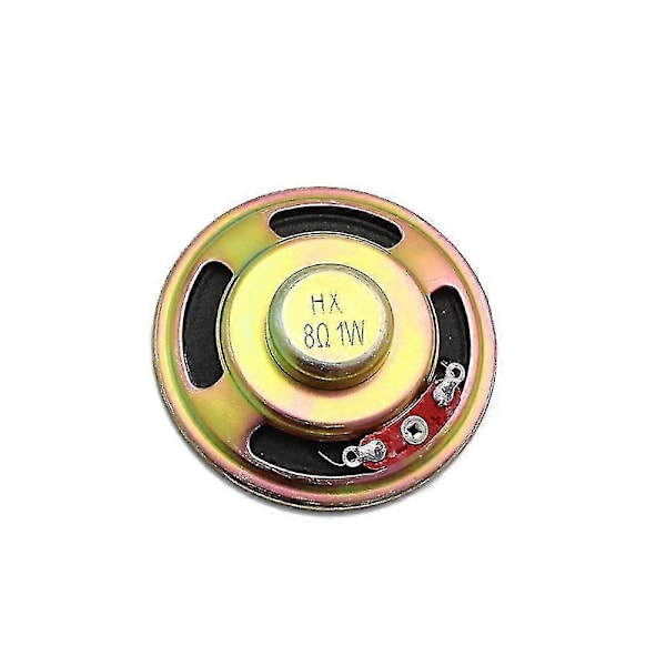 5 st Ultra-tunna 1W 8R Akustiska Högtalare 8 Ohm 1W 5CM Högtalardiameter 50MM Högtalare för DIY Elektronikdelar