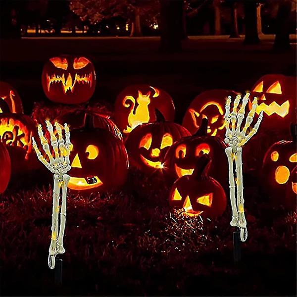 Halloween-luuranko koristevalot koristeluun