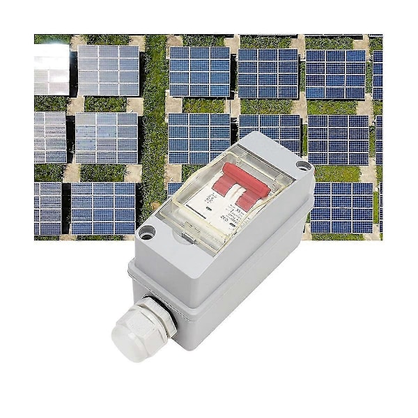 32a 500v Pv Dc Avbrottsbrytare 2p Solström Sänka Lastväxling Luftbrytare Miniatyrkrets