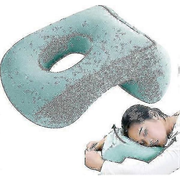 Face Down | Bekväm Mjuk Sovställning med Armhål, Donut Ansiktsmassage Kudde Facedown Desk Nacke för Tupplur