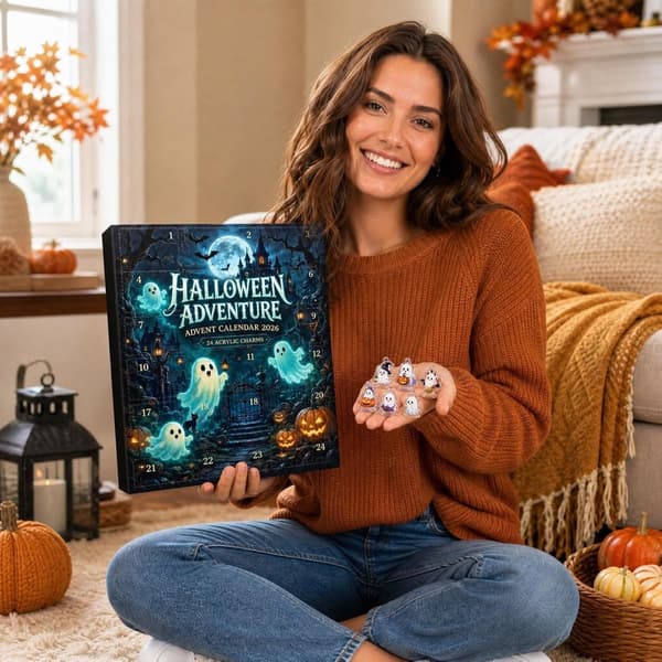 Halloween Spøkelsesfigur Blindboks Julekalender