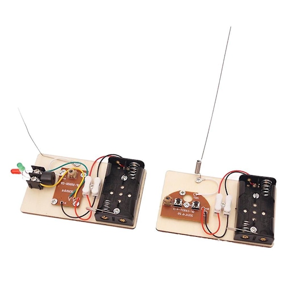 4xassemble DIY Elektriska Leksaker Barn Vetenskap Fysik Experiment Gadget Telegraf