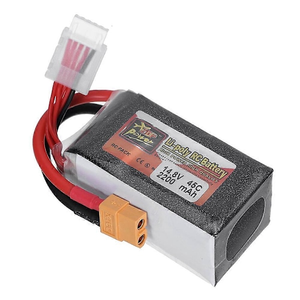 ZOP Power 14.8V 2200mAh 45C 32.56Wh LiPo Akku XT60 Liittimellä RC Droneen