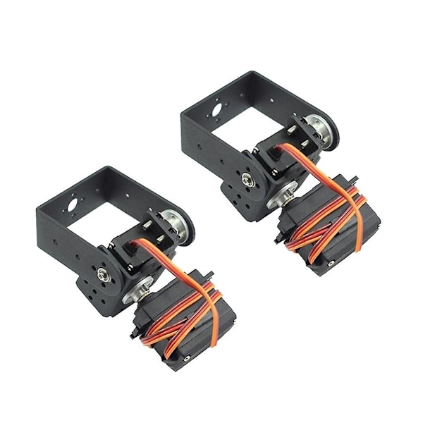 2x Servo-teline 2 Dof Kit Gimbal W/ 2 Mg996 Servo RC-robotille ja älyautolle