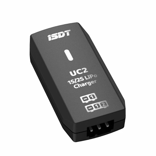 ISDT UC2 1S/2S LiPo Akun Balansointi Älykäs USB-laturi XH 2.54 Balansointiliitin Suora Lataus
