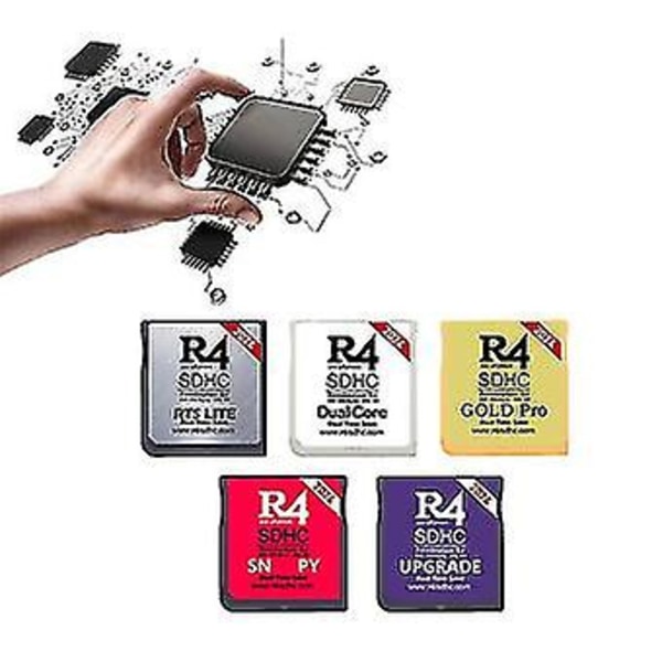 R4 SDHC Adapter Flash Card til DSL XLLL - 2024 R4 Kort Sikker Digitalt Hukommelseskort