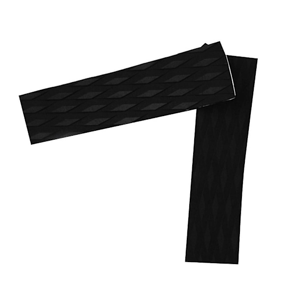 2x2 Stycken Eva Skimbräda Traction Pad Bar Grepp Sup Surfbräda Shortboard Svart