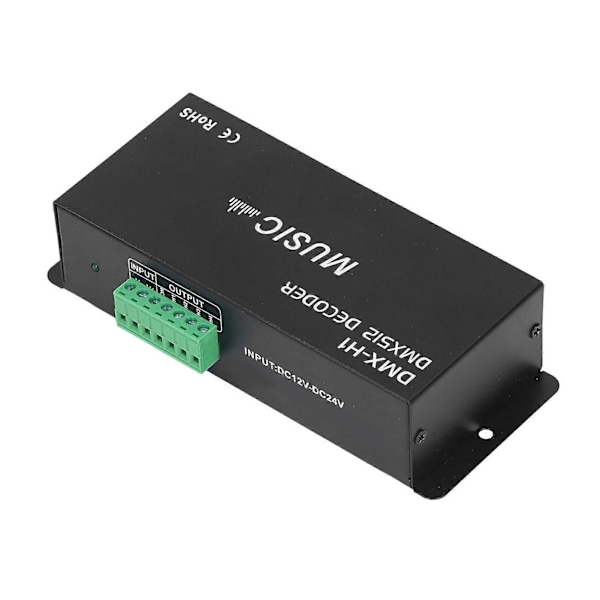 4-kanals DMX 512-dekoder Justerbar RGB LED-styrenhet för barer och hotell
