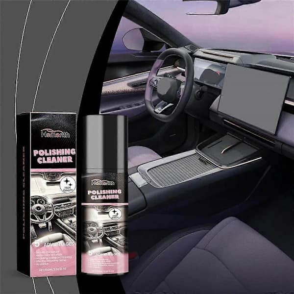 Bilinteriørrens - 100 ml Bilinteriørrens, Køretøjsinteriørpolish