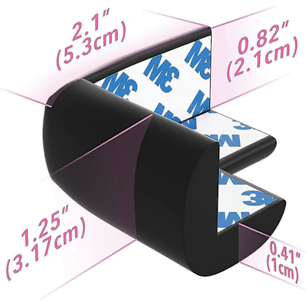 12 kpl Pehmeitä Kulmasuojia, Vauvan Turvamatto, Huonekalujen Kulmasuojat, Vauvan Kulmasuojat, Kulmasuojat, Pöydän Reunan Turvasuojat