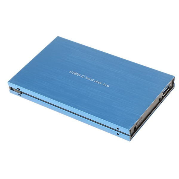 2,5\" HDD Kabinet USB 3.0 HDD SATA Mobil Disk Drive Kabinet Ekstern Blå