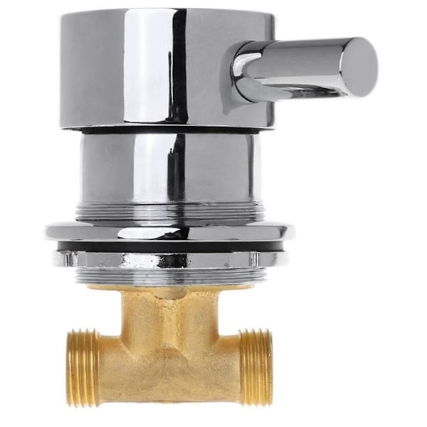 G1/2 tommer varmt & koldt vand blandingsventil termostatisk mixer 2 ind & 1 ud vandhane til brusebad