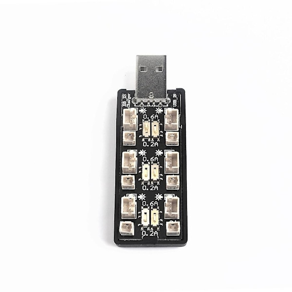 1S 6-kanavainen 4,35 V LiHv Lipo-akun lataussovitinlevy 5 V 2 A USB PH1.25 PH2.0 Akkulaturilevy f