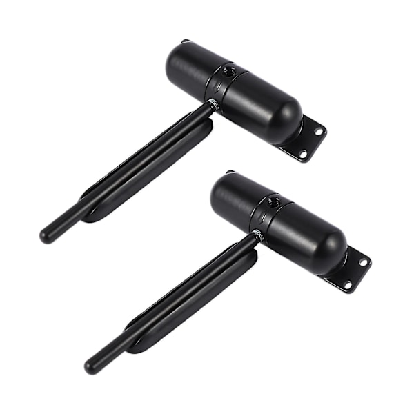 2 Set 20-70kg Justerbar Ytmonterad Fjäderdörrstängare Automatisk Dörrstängare Brandklassad