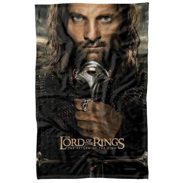 Sagan om ringen filt Aragorn affisch Fleece filt-w426 50x40in 125x100cm