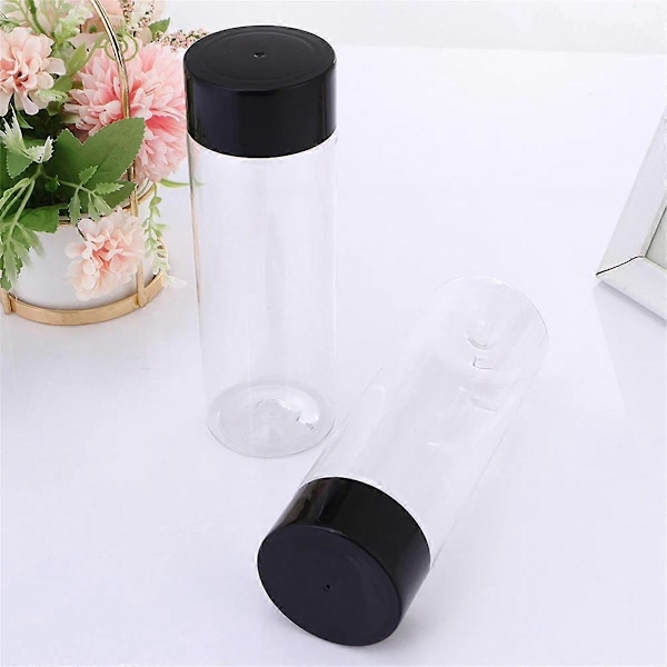 10 st 500 ml/16,9 oz Plastjuiceflaska Transparent Grov Kornförvaring Behållare Dryckesflaska