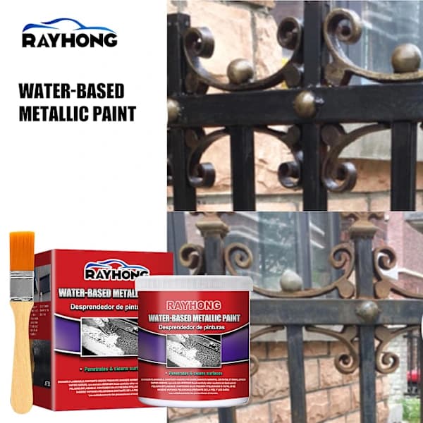 3X 100ML Rustfjerner til Bilchassis Vandbaseret Primer Metaloverflade Rustfjerner Vejrbestandig Langtidsholdbar Rustfjerner