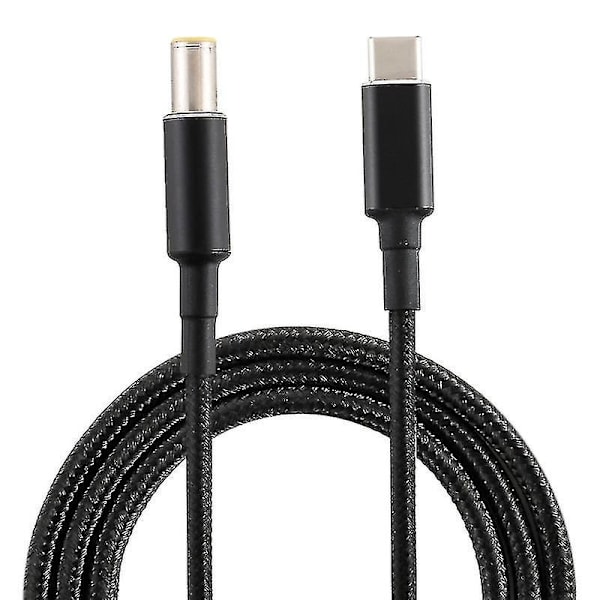 Datamaskintilbehørsett PD 100W 7,9x5,0 mm Hann til USB-C / Type-C Hann Nylonflettet Strømladerkabel Kabellengde: 1,7 m