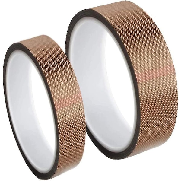 Teflon High Temperature Tape For Manual Vacuum Pulse Sealer (2 Sizes) 2 Pcs