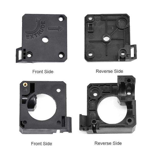 Titan Extruder Bowden Extrudeuse för V6 Hotend 3D-skrivare CR10 Ender 3-serien, Mega S X-serien, 1,75 mm filament.