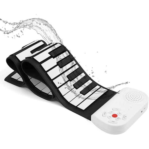 49 Tangenter Bärbar Elektroniskt Piano för Barn, Flexibelt Barnvikbart Upprullningsbart Pedagogiskt Elektroniskt Digitalt