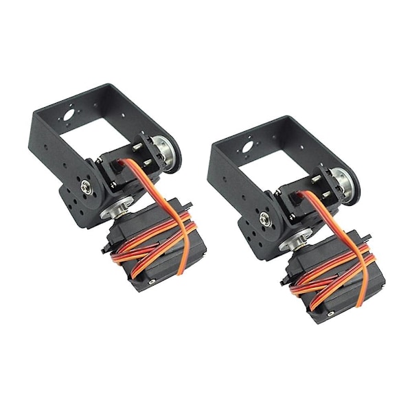 2x Servo-teline 2 Dof Kit Gimbal W/ 2 Mg996 Servo RC-robotille ja älyautolle