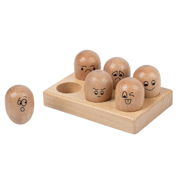 Expression Toys Sociala Emotionella Leksaker Ansiktsuttryck För Småbarn