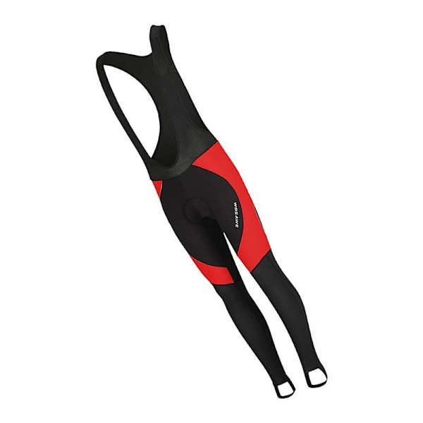 Gel-vadderade cykelbyxor med kompressionsfunktion, långa byxor, andningsbara leggings, XL