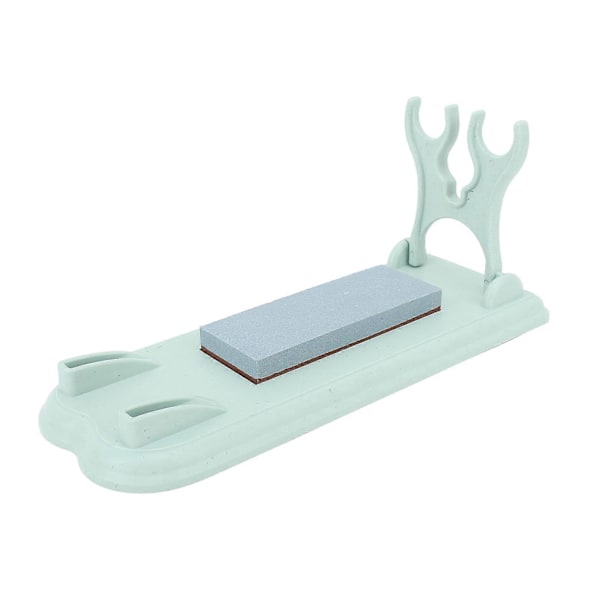 Knives Sharpener with Whetstone Anti Slip Double Sided Whetstone Sharpening Stones for Kitchen