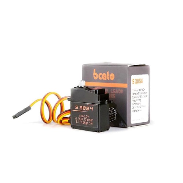 Bcato S3054 17g Metallgir Digital Servo Duplex Lager med FUT / JR Plugg for RC Fly Fikse Vinge