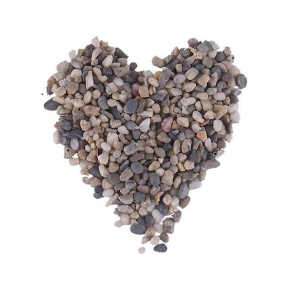 1 Påse Pebble Cobble Riverstone Naturlig Sandsten Microlandskap Mossflaska Dekorativ Sten (180g)