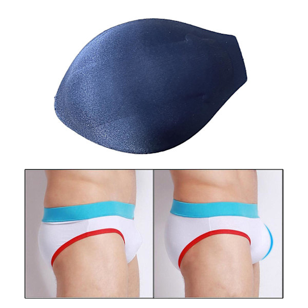 3xmen Underbukser Forbedrende Kop Bulge Beskyttende Svamppude 3d Trunks Blå