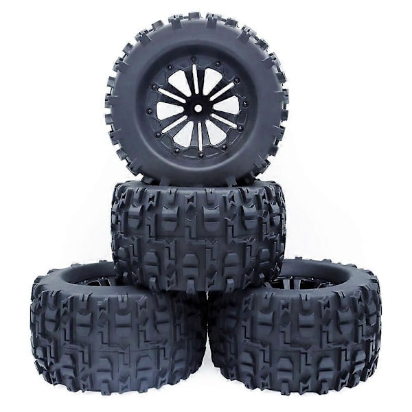 4 stk. ZD Racing 1/10 Truck Universal Hjuldekk for HPI HSP Savage XS TM Flux RC Bil Deler