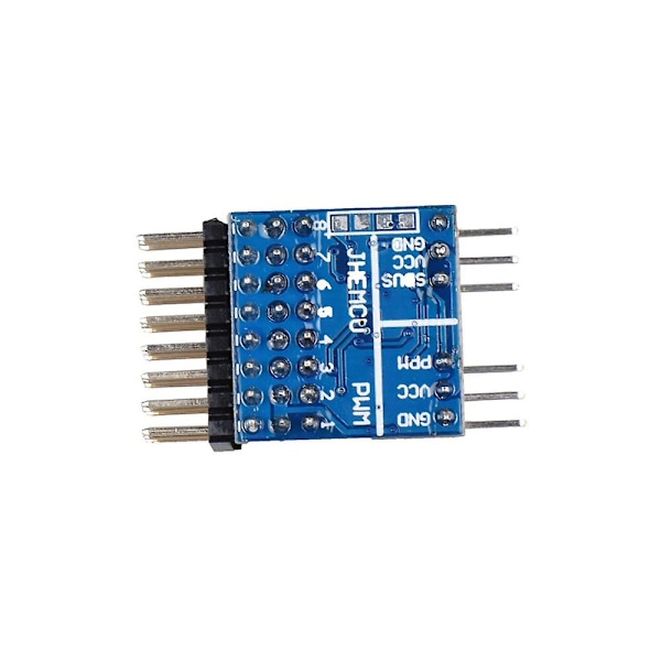 JHEMCU SPP 8CH Signaalimuunninmoduuli Tukee SBUS PPM PWM -lähtöä Vastaanottimelle