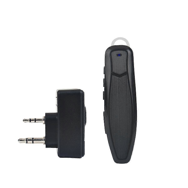 Walkie Talkie Wireless Bluetooth Ptt Headset Earpiece Hands-free K Plug For Microphone Headset Adap