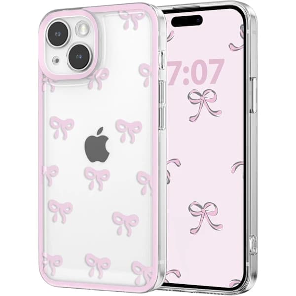 Kotelo iPhone 15:lle - Pinkki iPhone 15